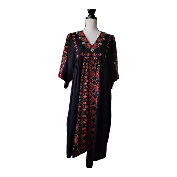 RAGA “Rala” Embellished Embroidered Dress Sz S New - Picture 1 of 11